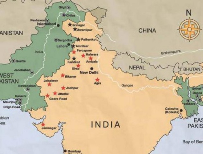 Bản có thể tìm bản đồ du lịch Ấn Độ trực tuyến