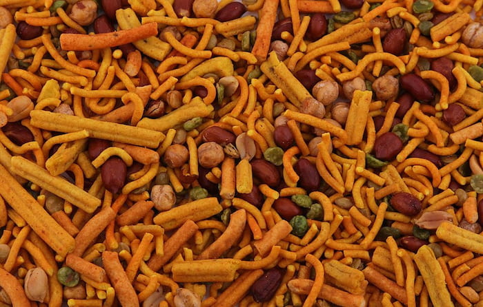 Bombay mix là món ăn vặt độc đáo của Ấn Độ